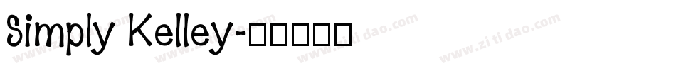 Simply Kelley字体转换